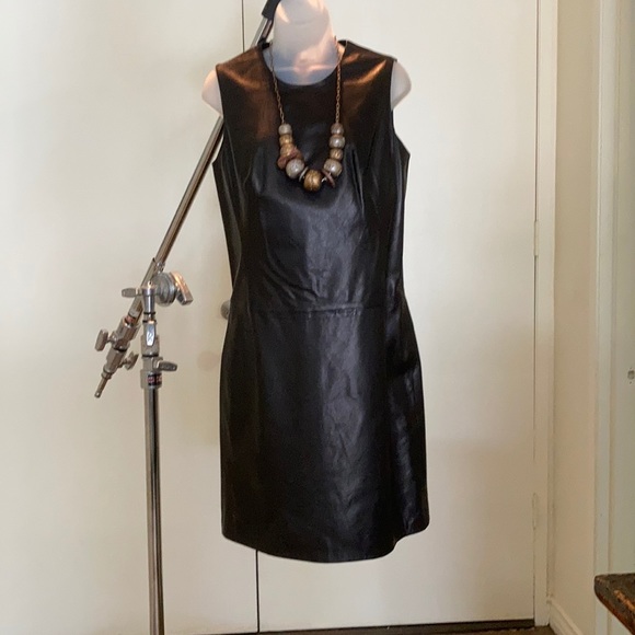 Banana Republic Dresses & Skirts - Banana Republic black leather dress